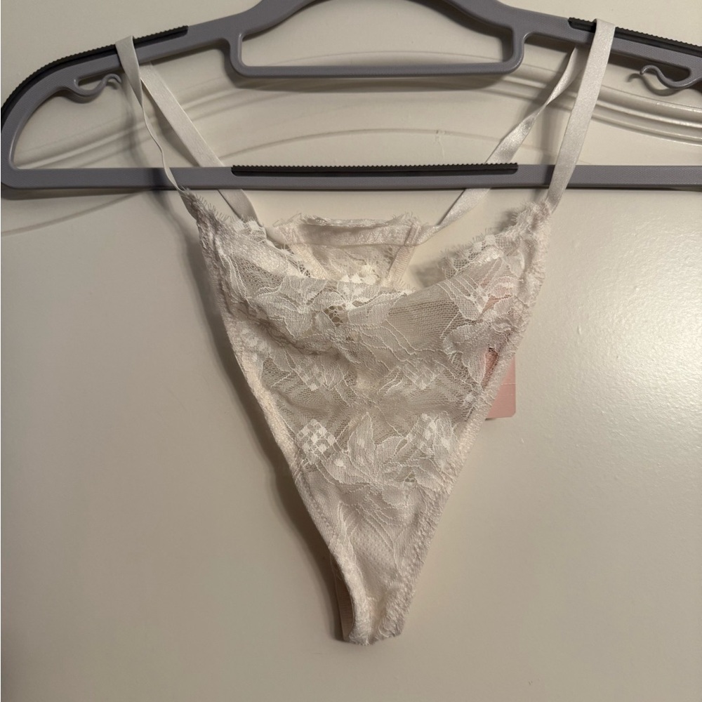 Victoria's Secret White Lace Chemise Sleepwear New XL - Picture 9 of 10